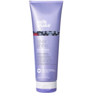 Спеціальний кондиціонер Milk_shake silver shine conditioner для освітленого або сивого волосся 250 мл (8032274076544) краща модель в Дніпрі