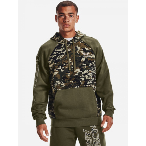 Худи Under Armour Rival Flc Camo Script Hd 1366308-390 XXL (195251380381) лучшая модель в Днепре