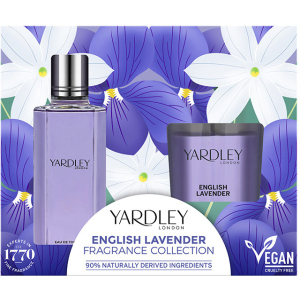 Набор Yardley Туалетная вода Yardley English Lavender 50 мл + Ароматизированная свеча 120 г (5056179303683) в Днепре