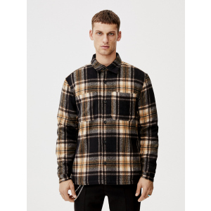 Куртка-рубашка Pull & Bear 9474/513/800 L Коричневая в клетку (09474513800043) ТОП в Днепре