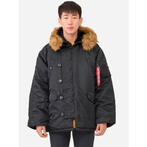 Парка Alpha Industries MJN31000C1 N-3B Parka S Black (640631439611) в Днепре