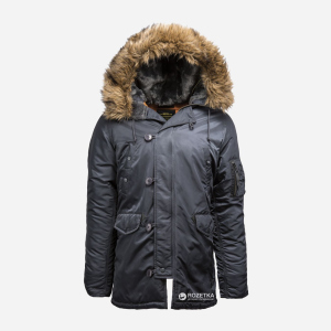 Парка Alpha Industries Slim Fit N-3B Parka 2XL Steel Blue лучшая модель в Днепре