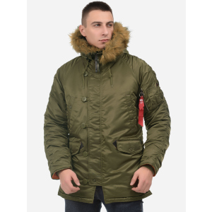 Парку Alpha Industries Slim Fit N-3B Parka S Vintage Olive