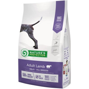 Сухий корм для собак Nature's Protection Adult Lamb All breeds 12 кг (NPS45750) (4771317457509) надійний