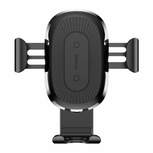 Бездротовий зарядний пристрій Baseus Wireless Charger Gravity Car Mount Black (WXYL-A01) ТОП в Дніпрі