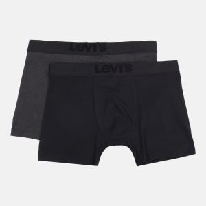 Труси-шорти Levi's 100000396-001 XXL 2 шт Black (8718824883090) краща модель в Дніпрі