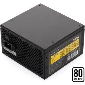 Блок живлення Vinga 500W (VPS-500P) ТОП в Дніпрі