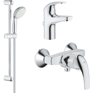 Набір змішувачів GROHE Start Curve 126747 (23805000+23767000+26196000) ТОП в Дніпрі