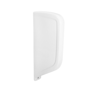 Перегородка для пісуара підвісна Qtap Crow 100x390x830 White (QT0588HDUV001W) ТОП в Дніпрі