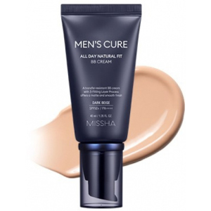 ВВ крем мужской натуральный Missha Mens Cure Fit SPF50+/PA++++ Dark Beige 40 мл (8809643532686) в Днепре