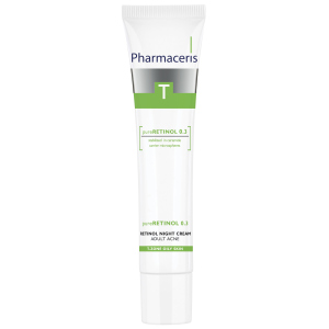 Нічний крем із ретинолом Pharmaceris T Pure Retinol 0.3% 40 мл (5900717140073) ТОП в Дніпрі