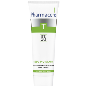 Интенсивный увлажняющий крем Pharmaceris T Sebo-Moistatic SPF30 50 мл (5900717142619) ТОП в Днепре