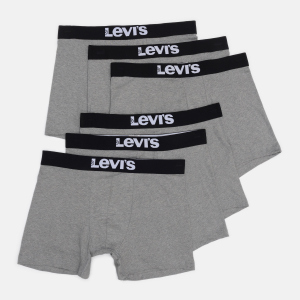 Трусы-шорты Levi's 100003052-003 M 6 шт Grey Combo (8720245077521) ТОП в Днепре