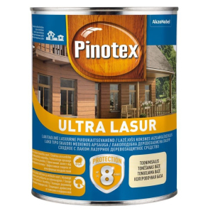 Високостійкий засіб захисту деревини PINOTEX ULTRA LASUR 3 л горіх в Дніпрі