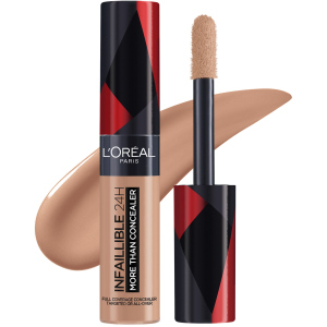 Багатофункціональний стійкий консилер для обличчя L'Oréal Paris Infaillible More than concealer 328 Lin 11 мл. надійний