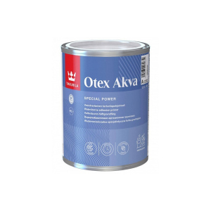 Грунт синтетичний TIKKURILA OTEX AKVA адгезійна база А 0,9л краща модель в Дніпрі