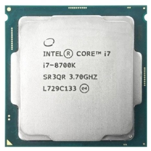 Процессор Intel Core i7-8700K 3.70GHz/12MB/8GT/s (SR3QR) s1151, tray надежный