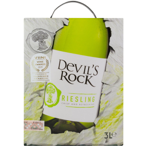 Вино Devil's Rock Riesling Qualitatswein Pfalz полусухое белое 3 л 12% (4002301435822)