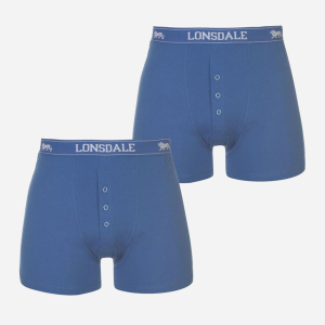 Трусы-шорты Lonsdale 422013-80 XL 2 шт Blue ТОП в Днепре