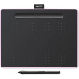 Графічний планшет Wacom Intuos M Bluetooth Pink (CTL-6100WLE-N) ТОП в Дніпрі