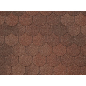 хороша модель Бітумна черепиця Tegola ASSISI TERRACOTTA 420 Терракота