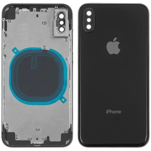 Кришка задня iPhone X з рамкою Space Gray краща модель в Дніпрі