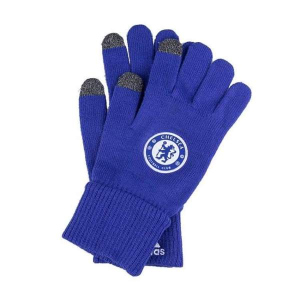 Перчатки для смартфона Adidas Chelsea FC GLOVES (M) A98715 лучшая модель в Днепре
