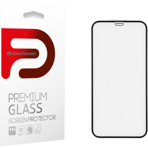 хорошая модель Защитное стекло ArmorStandart Premium Evo для Apple iPhone 12/12 Pro Black