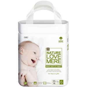 Підгузки-трусики NatureLoveMere Magic Soft Fit розмір XXL 18 шт (8809402093717) ТОП в Дніпрі