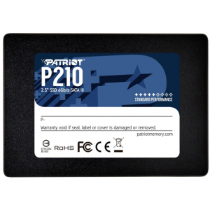 Patriot P210 128GB 2.5 " SATAIII TLC (P210S128G25) краща модель в Дніпрі