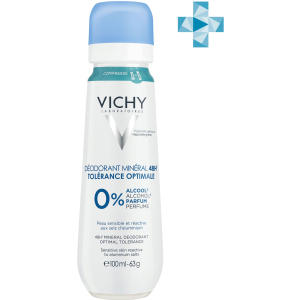 Дезодорант Vichy Deo Мінеральний для чутливої ​​шкіри 100 мл (3337875712361) краща модель в Дніпрі