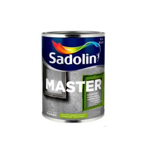 Эмаль алкидная SADOLIN MASTER 30 универсальная белая - база ВW 1л ТОП в Днепре