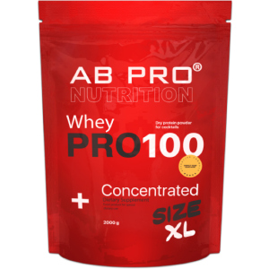 Protein AB PRO PRO 100 Whey Concentrated 2000 g Chocolate (PRO2000ABCH79) ТОП в Дніпрі