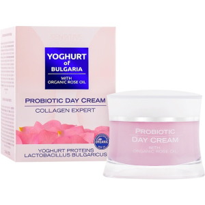 Денний крем для обличчя BioFresh Yoghurt Of Bulgaria With Organic Rose Oil колаген експерт з пробіотиком 50 мл (3800156005044) ТОП в Дніпрі