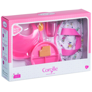 Игровой набор Corolle Детский Завтрак в сумке 6 аксессуаров для кукол 36-42 см (9000140320) в Днепре
