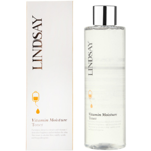 Зволожуючий тонік для зняття макіяжу Lindsay Vitamin Moisture Toner 250 мл (8809371144533) ТОП в Дніпрі