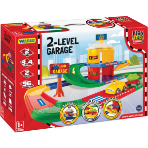 Гараж Wader Play Tracks Garage 2 поверхи (53010) краща модель в Дніпрі