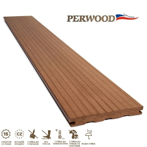 хороша модель Терасна дошка Perwood Natural Massive Дуб Світлий 161х21х4000 мм (400073)