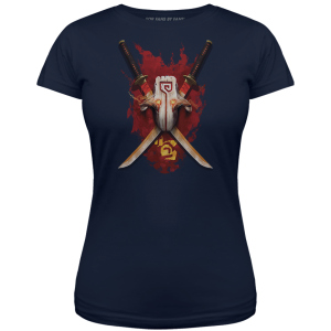 Футболка Valve Dota 2 I Bring My Blade Navy, Woman XL лучшая модель в Днепре