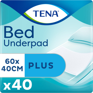 Одноразові пелюшки, що вбирають Tena Bed Plus 40x60 см 40 шт (7322540728859) краща модель в Дніпрі