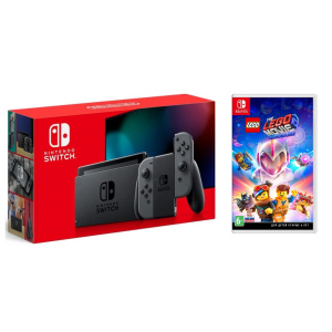 купить Nintendo Switch Gray - Обновлённая версия + The LEGO Movie 2 Videogame для Nintendo Switch русские субтитры