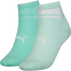 Набор носков Puma Short Sock Structure 2p Women 103002001-011 39-42 р 2 пары Ментоловый (8718824798943) ТОП в Днепре