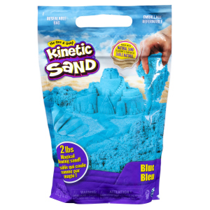 Пісок для дитячої творчості Kinetic Sand Colour Синій 907 г (71453B) ТОП в Дніпрі