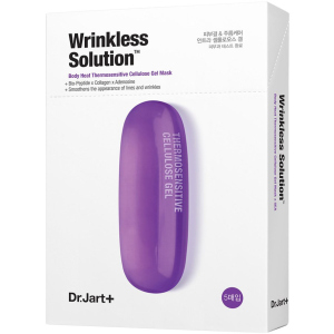 Термочутлива омолоджуюча маска для обличчя Dr.Jart+ Dermask Intra Jet Wrinkless Solution 28 г х 5 шт (8809642712669) краща модель в Дніпрі