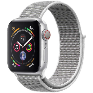 Ремінець Promate Fibro-38 для Apple Watch 38-40 мм 1/2/3/4/5/6/SE White (fibro-38.white) в Дніпрі