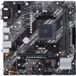 Материнська плата Asus Prime B450M-K II (sAM4, AMD B450, PCI-Ex16) краща модель в Дніпрі