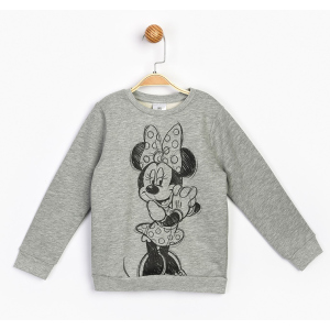 Світшот Disney Minnie Mouse MN17218 98 см Сірий (8691109860255) в Дніпрі