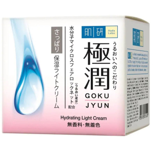 Гиалуроновый крем для сияния кожи Hada Labo Gokujyun Hydrating Light Cream 50 г (4895186001530) лучшая модель в Днепре