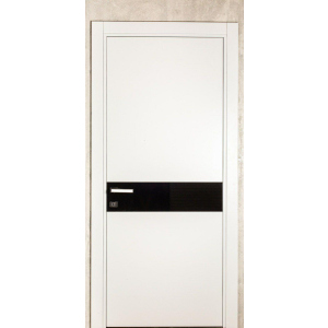 Межкомнатная дверь Gradius 800х2010 белая со вставкой