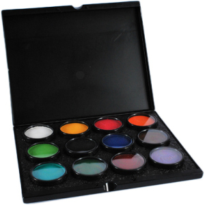 Професійна палітра аквагриму Mehron Paradise Makeup AQ 12 відтінків по 40 г (800-PAL-A) (764294580999) ТОП в Дніпрі